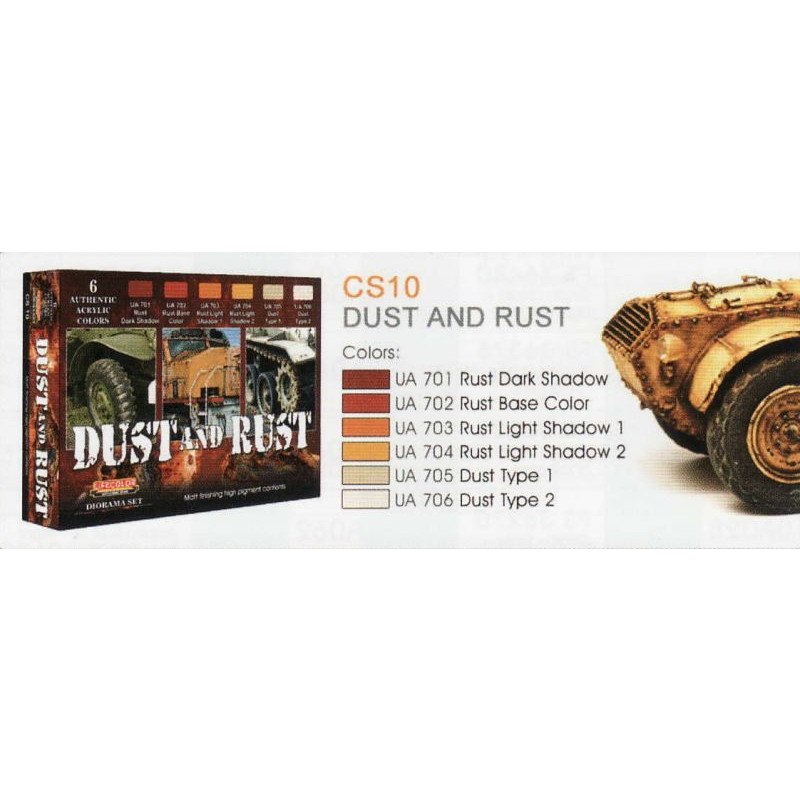 再入荷】CS10 Dust&Rust 埃とサビ表現 ダイオラマセット | ライフ