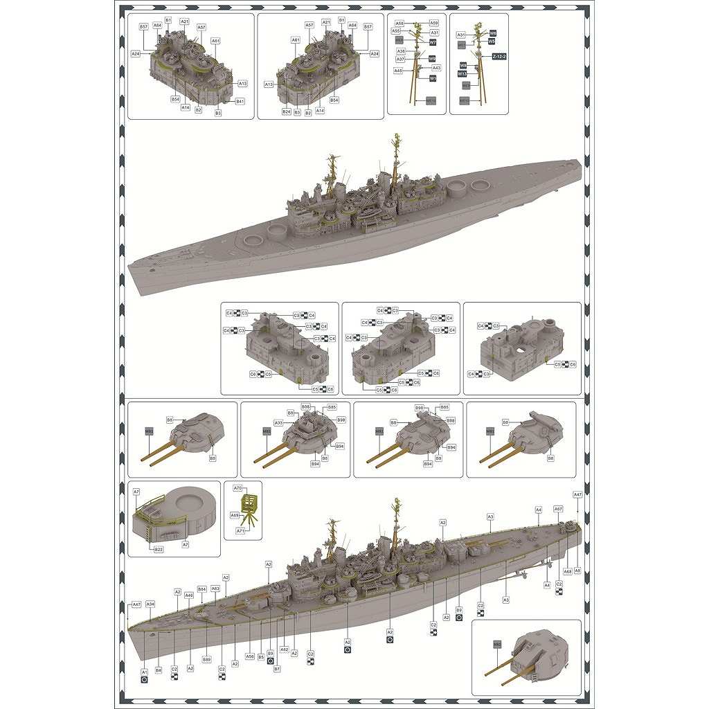 TM70013UP 英国海軍 戦艦 ヴァンガード アップグレードパック