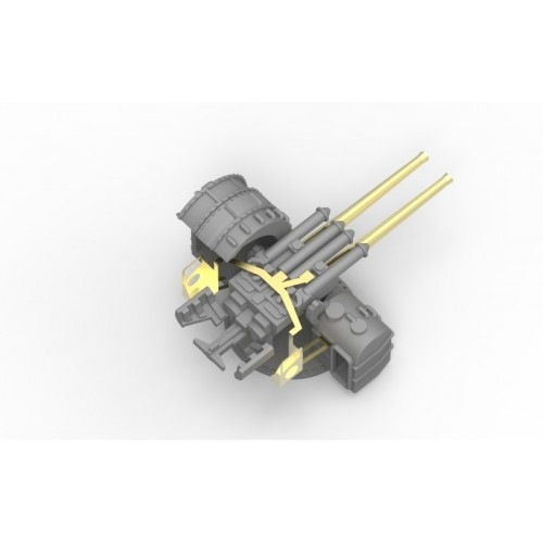 SO700145 日本海軍 89式127mm連装高角砲 防楯無し | シェルフ