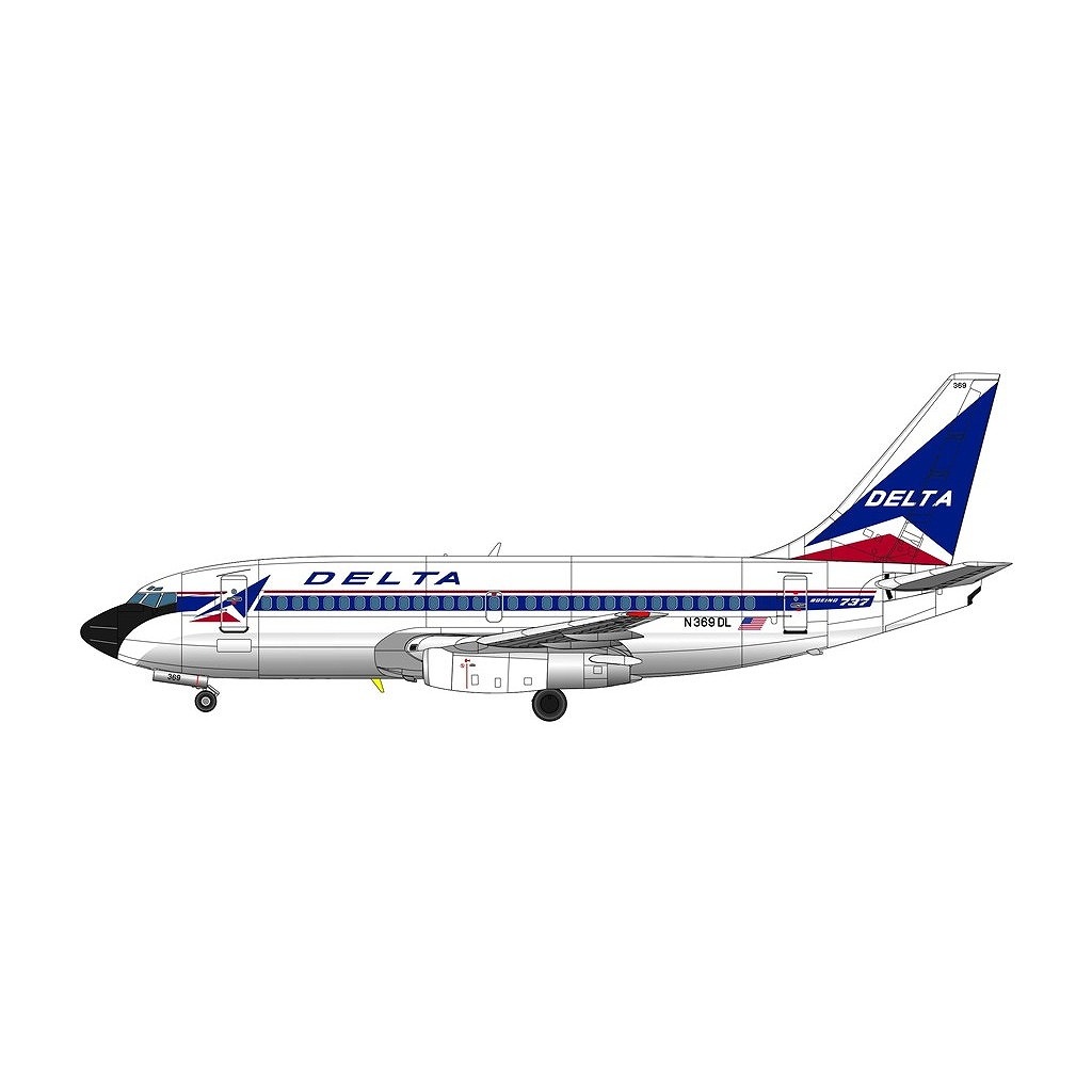 新製品】X144012 1/144 ボーイング B737-2S3 デルタ航空 | X-スケール
