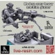 LRM-35150 Modern army heavy machine gunner