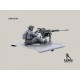 LRM-35150 Modern army heavy machine gunner