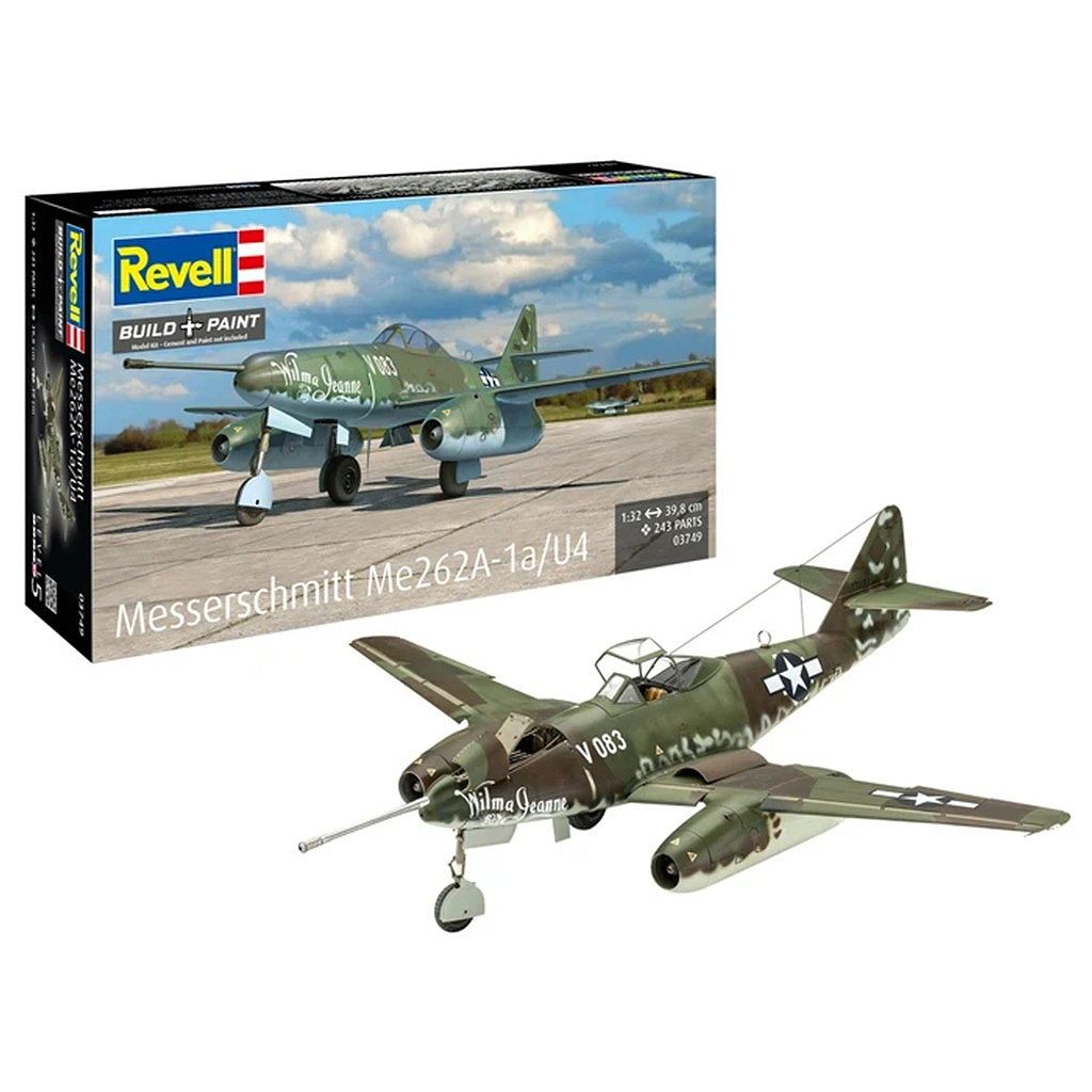 新製品】03749 メッサーシュミット Me262A-1a/U4 | ドイツレベル