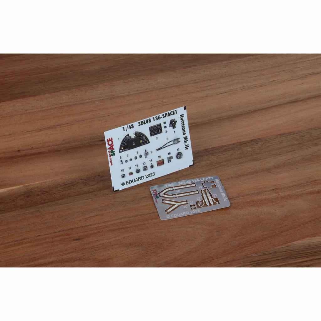 3DL48136 1/48 �ۡ����� �ϥꥱ���� Mk.IIc �����ڡ����� ����3D�ǥ����� w/���å��󥰥ѡ��ĥ��å� (����ޥۥӡ���)