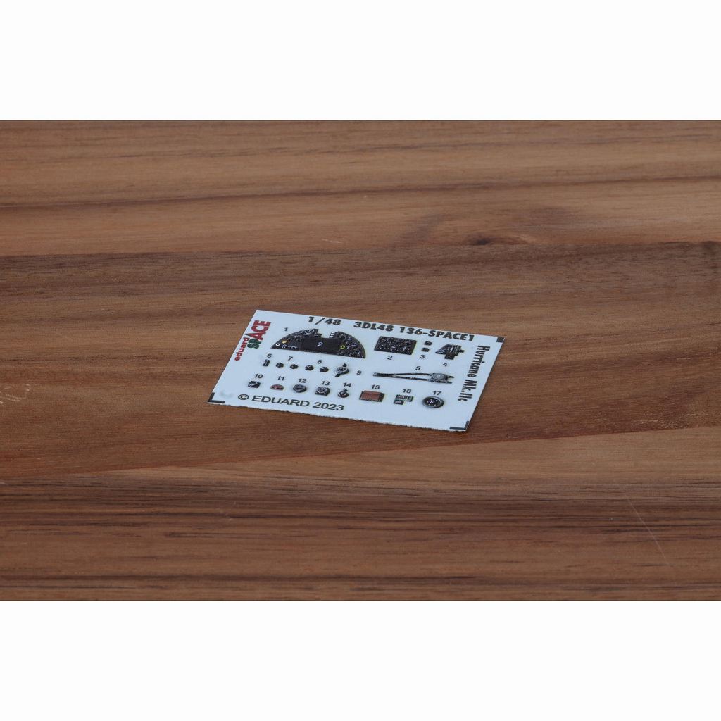 3DL48136 1/48 �ۡ����� �ϥꥱ���� Mk.IIc �����ڡ����� ����3D�ǥ����� w/���å��󥰥ѡ��ĥ��å� (����ޥۥӡ���)