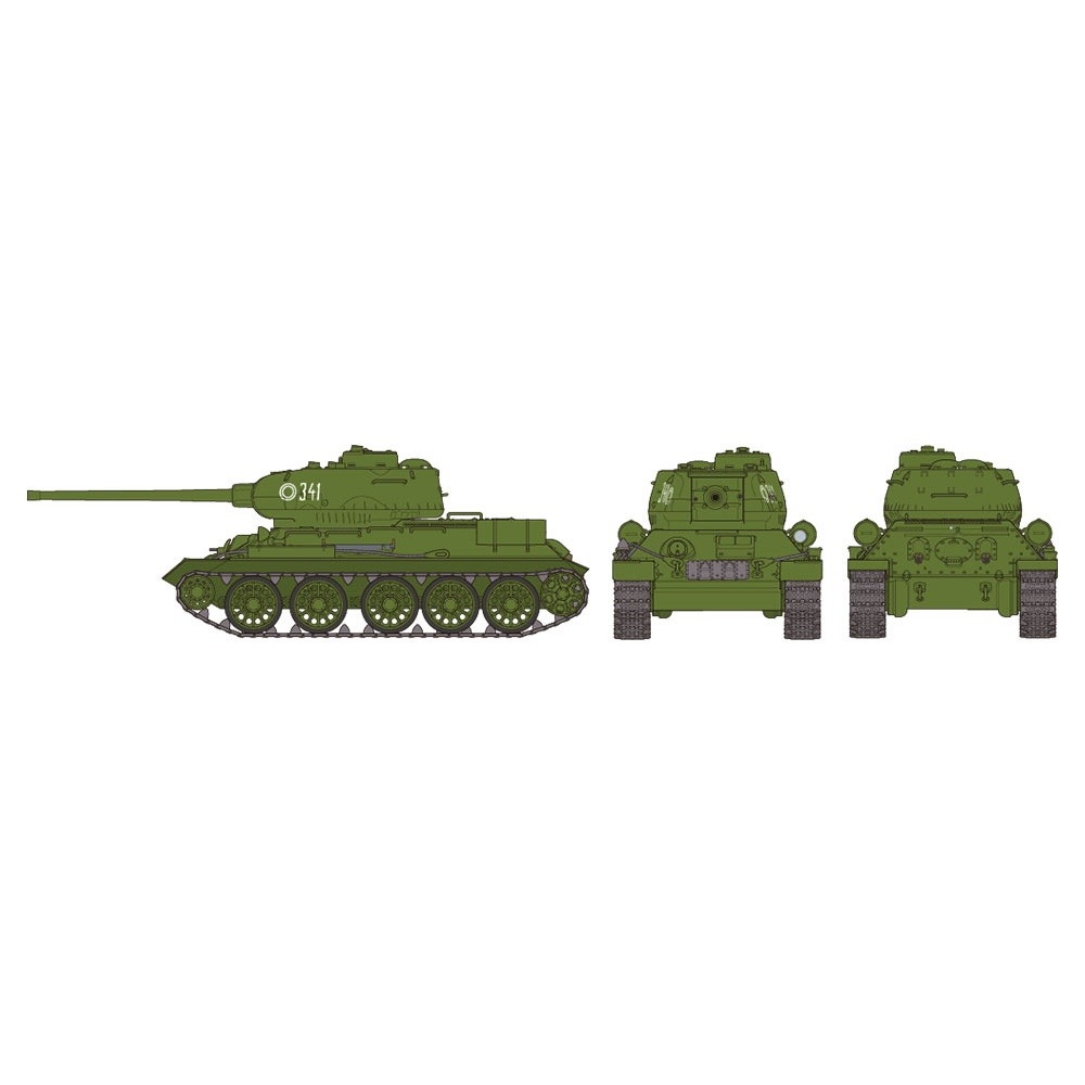 32599 ソビエト中戦車 T-34-85 | タミヤ TAMIYA | AFV,第二次大戦のAFV
