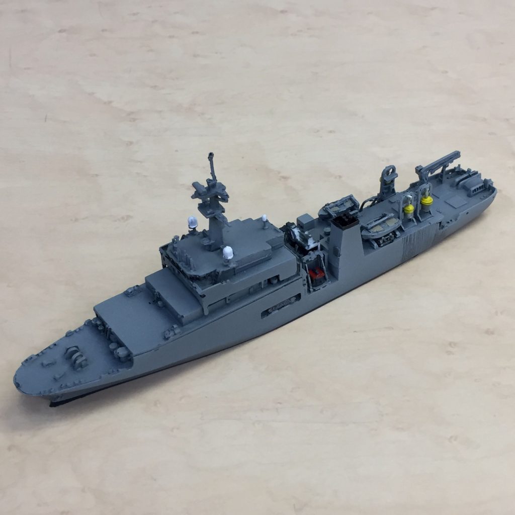WS-031 海上自衛隊 敷設艦 むろと 【ネコポス規格外】 | 紙でコロコロ