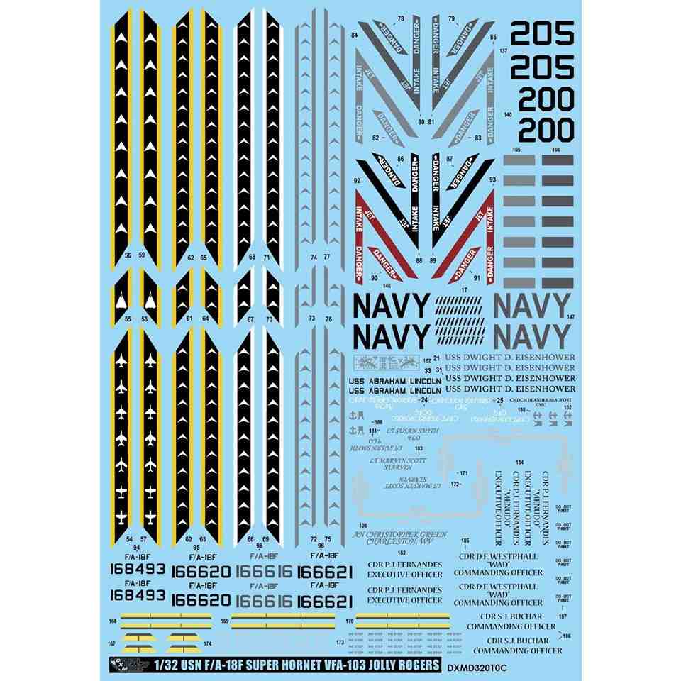 91-3308 1/32 アメリカ海軍 F/A-18Fスーパーホーネット VFA-103