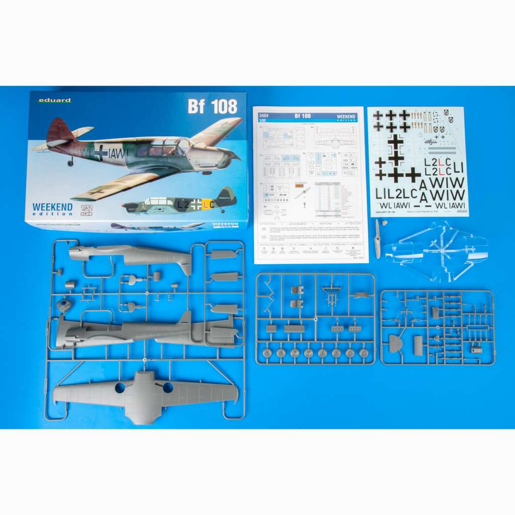 プラモデル完成機 1/48 メッサーシュミットBf-108B