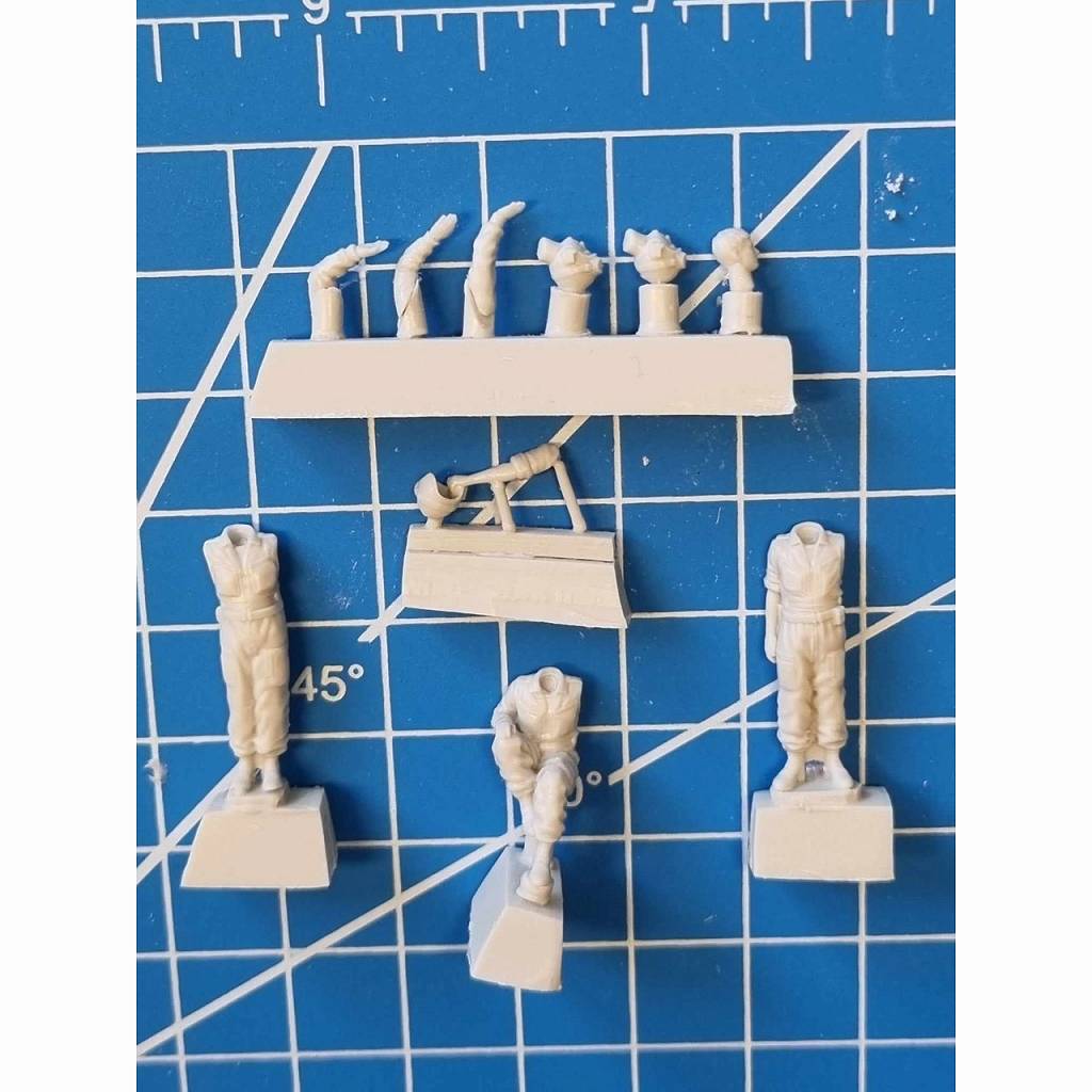 F72072 1/72 イスラエル戦車乗員兵3体 ヨム・キプール第四次中東戦争