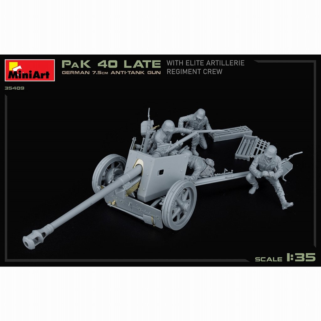 35409 1/35 �ɥ��� 7.5cm�����ˤ PaK 40 ����� ����ˤʼϢ��