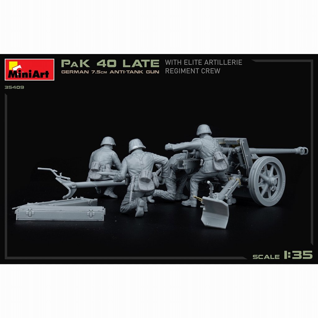 35409 1/35 �ɥ��� 7.5cm�����ˤ PaK 40 ����� ����ˤʼϢ��