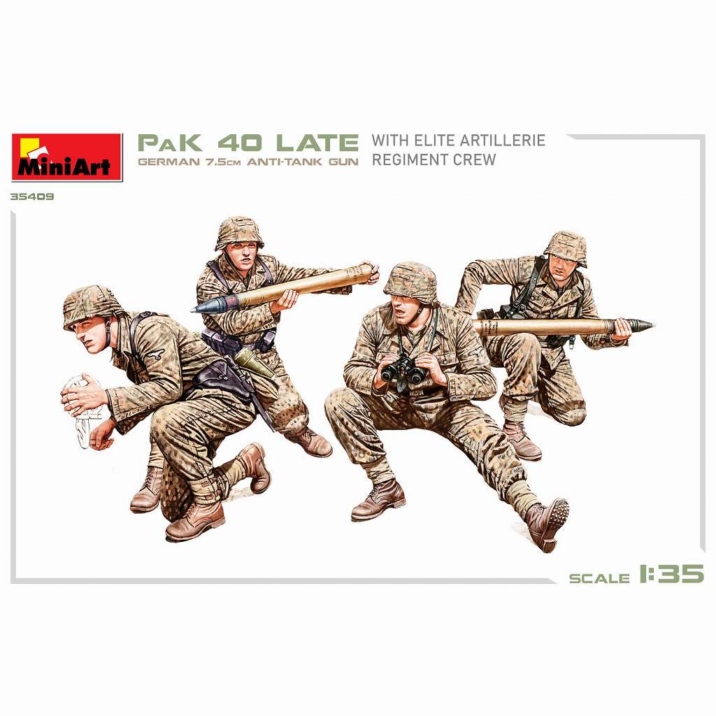 35409 1/35 �ɥ��� 7.5cm�����ˤ PaK 40 ����� ����ˤʼϢ��
