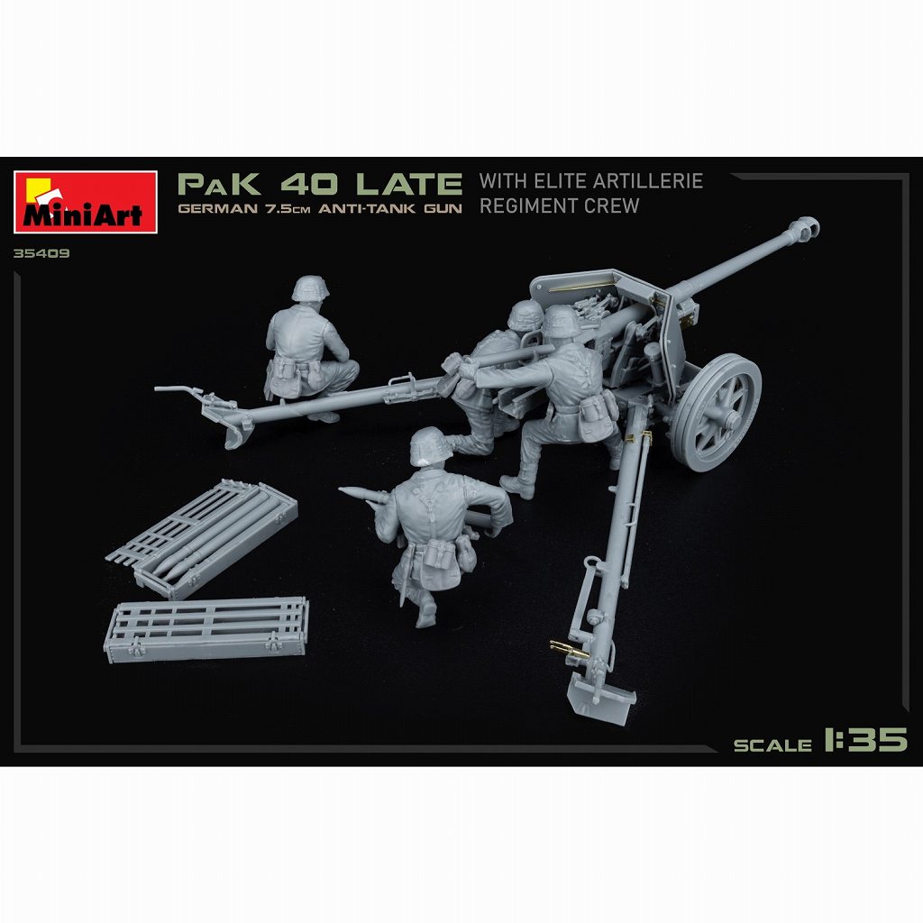 35409 1/35 �ɥ��� 7.5cm�����ˤ PaK 40 ����� ����ˤʼϢ��