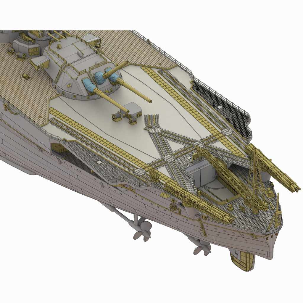70003R1 1/700 日本海軍 戦艦 大和 1941 就役時仕様(フルハルモデル