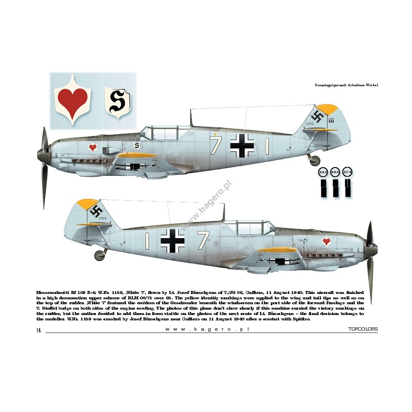 TOPCOLORS 15048 ��å�������ߥå� Bf109 ���󥳥�Хå� Part1