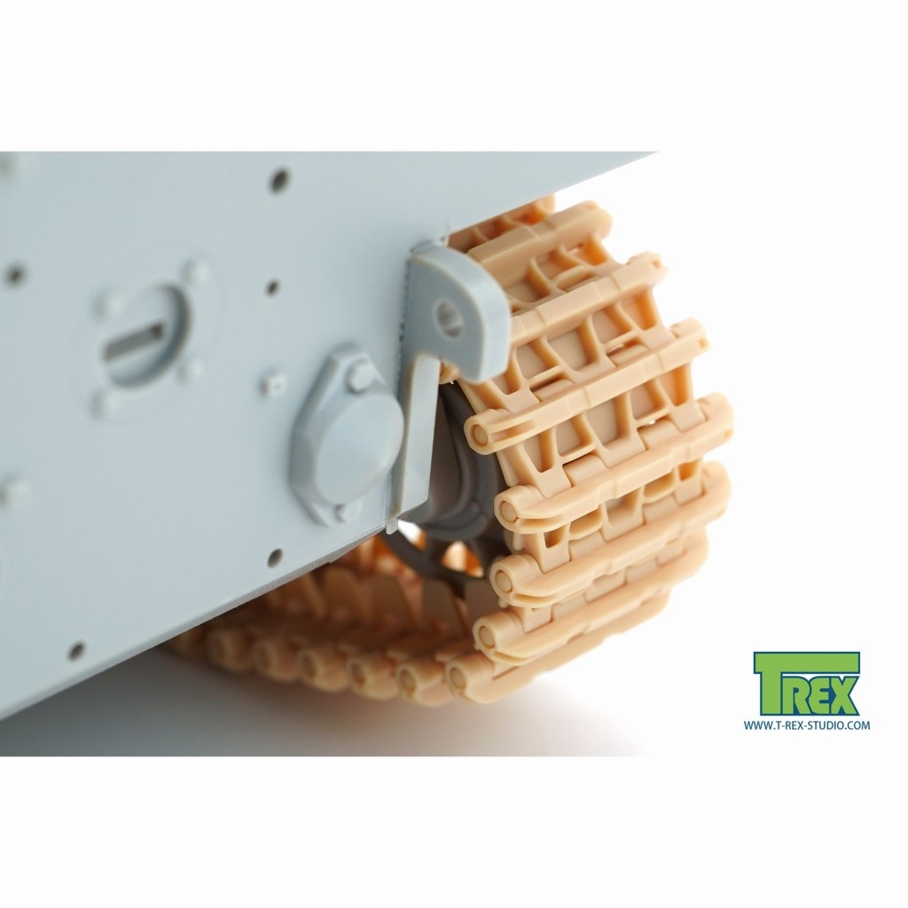 TR85010 1/35 WWII ドイツ タイガーI型重戦車可動履帯 鉄道輸送用 | T