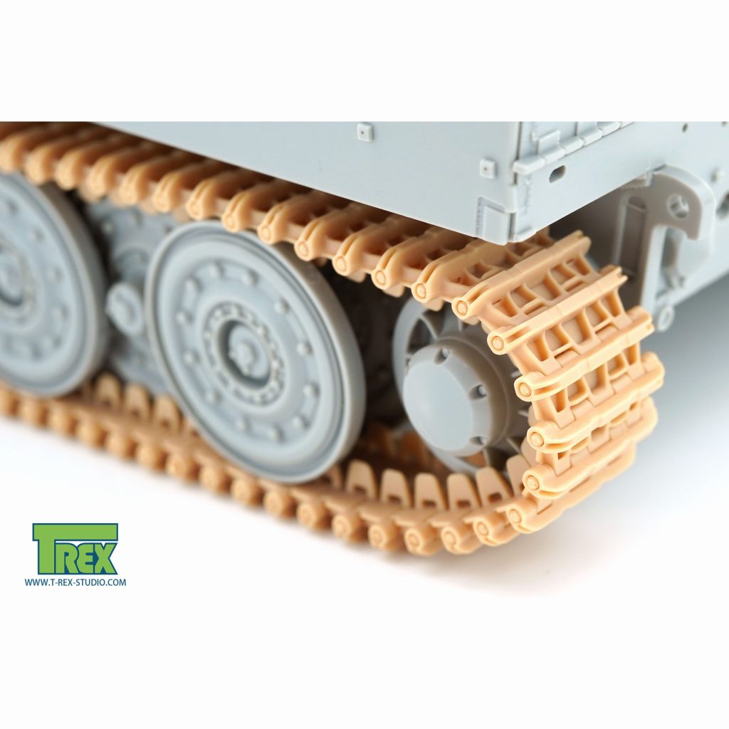 TR85010 1/35 WWII ドイツ タイガーI型重戦車可動履帯 鉄道輸送用 | T