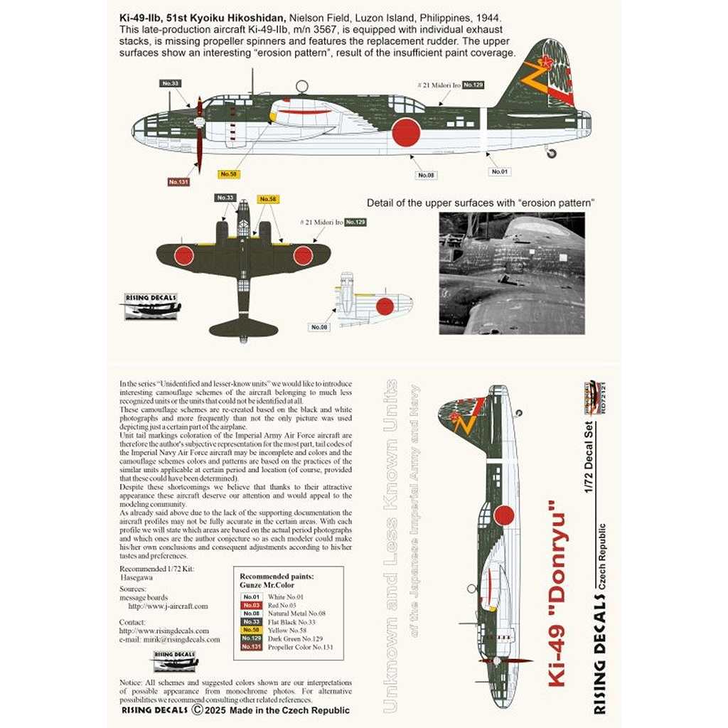 �ڿ����ʡ�RD72121 1/72 �졻���������ⵡ�󷿲� ��ζ ��51�������Ի��� �ǥ�����