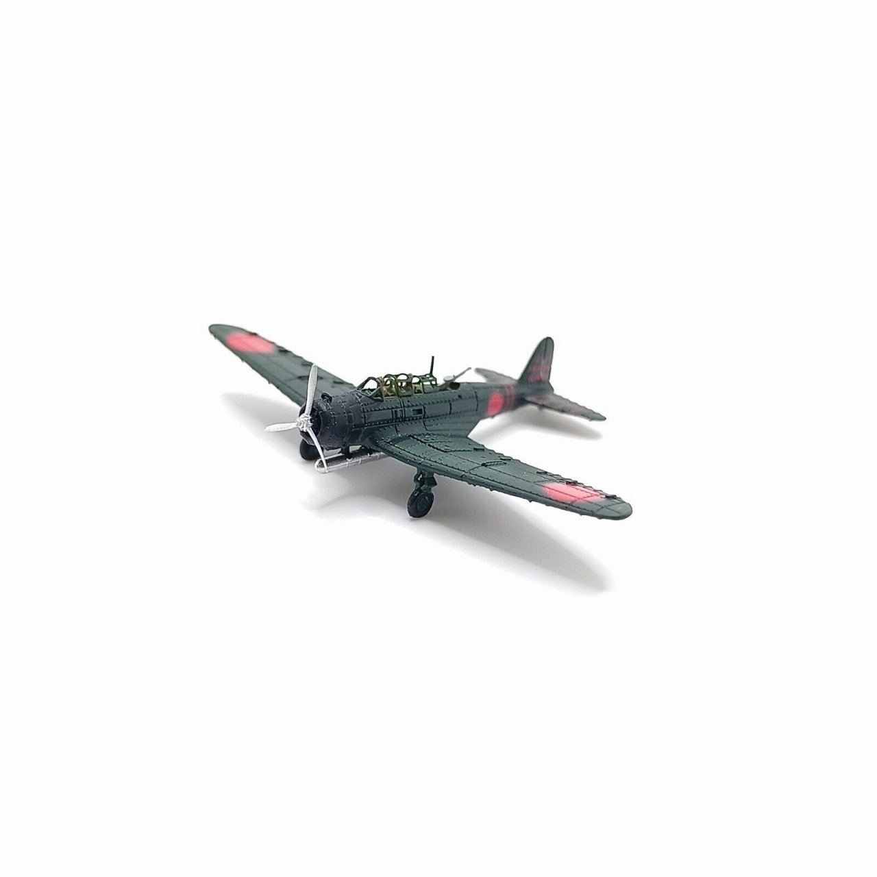 ◆極美品 昭和初期◆金属製 九六式艦上戦闘機が施された インク壺/インクスタンド ○一点モノ○ 英国 1845年 ESC339 ヴィクトリア女王 ヤング
