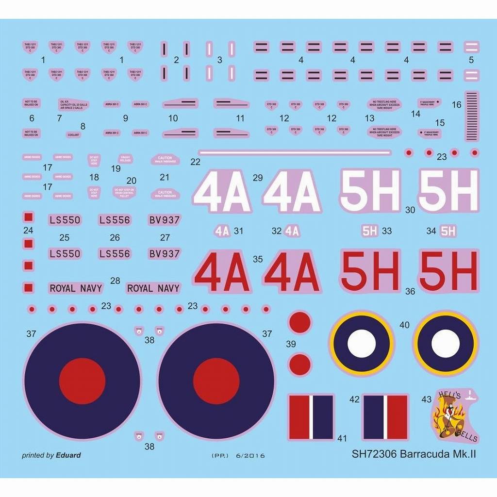 72306 フェアリー バラクーダ Mk.II ホーム・フリート | スペシャル