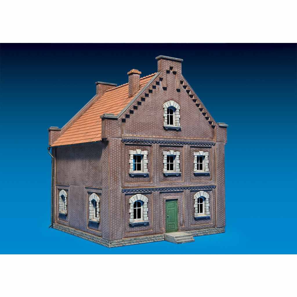 ミニアート 1/72 街の建物 マルチカラーキット/6色 MA72019 プラモデル