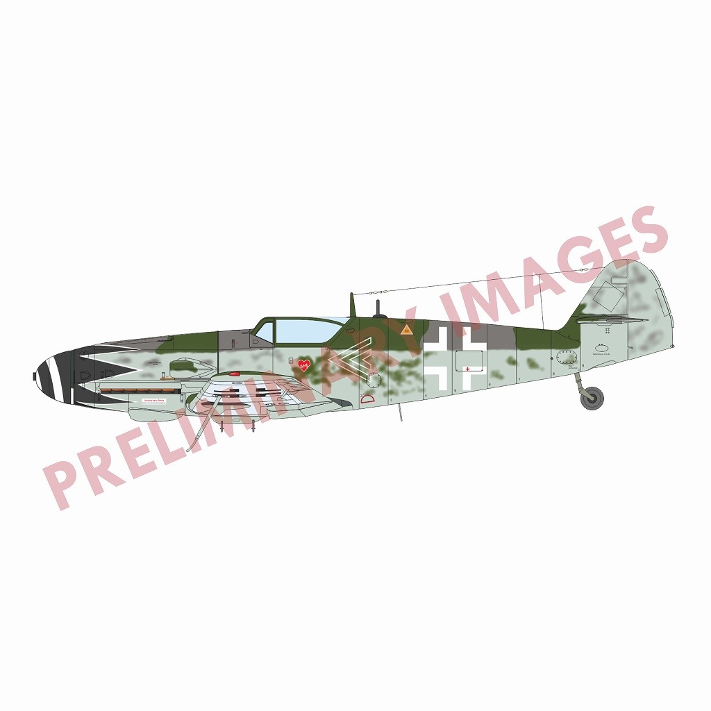 R0022 1/72 メッサーシュミット Bf109G-10/G-14AS デュアル