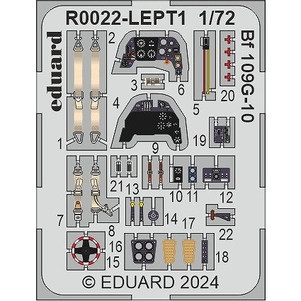 R0022 1/72 メッサーシュミット Bf109G-10/G-14AS デュアルコンボ