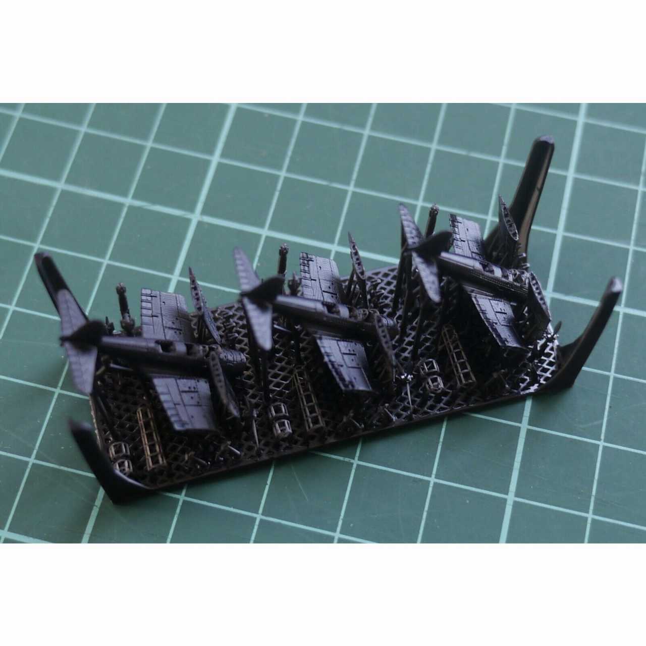 IJN35206 九七式三号艦上攻撃機 (3機セット) (主翼折畳状態