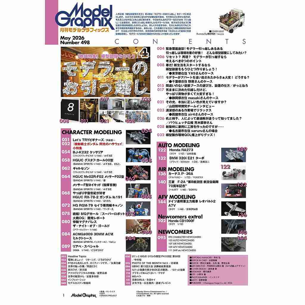 �ڿ����ʡۥ�ǥ륰��ե��å��� Vol.498 2026ǯ5��� �Ϸ�������������4