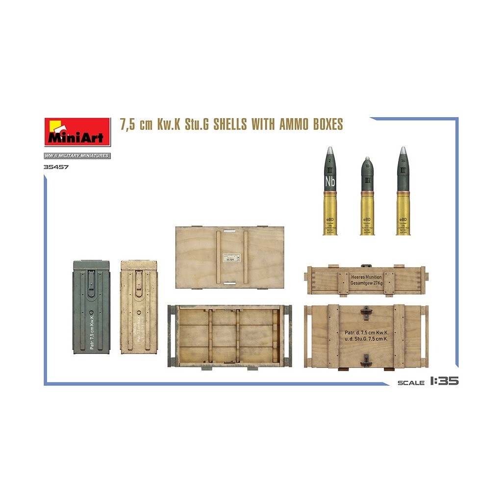 35457 WWII ɥ 7.5cm Kw.K IIIͷˤ ˤ w/Ȣ