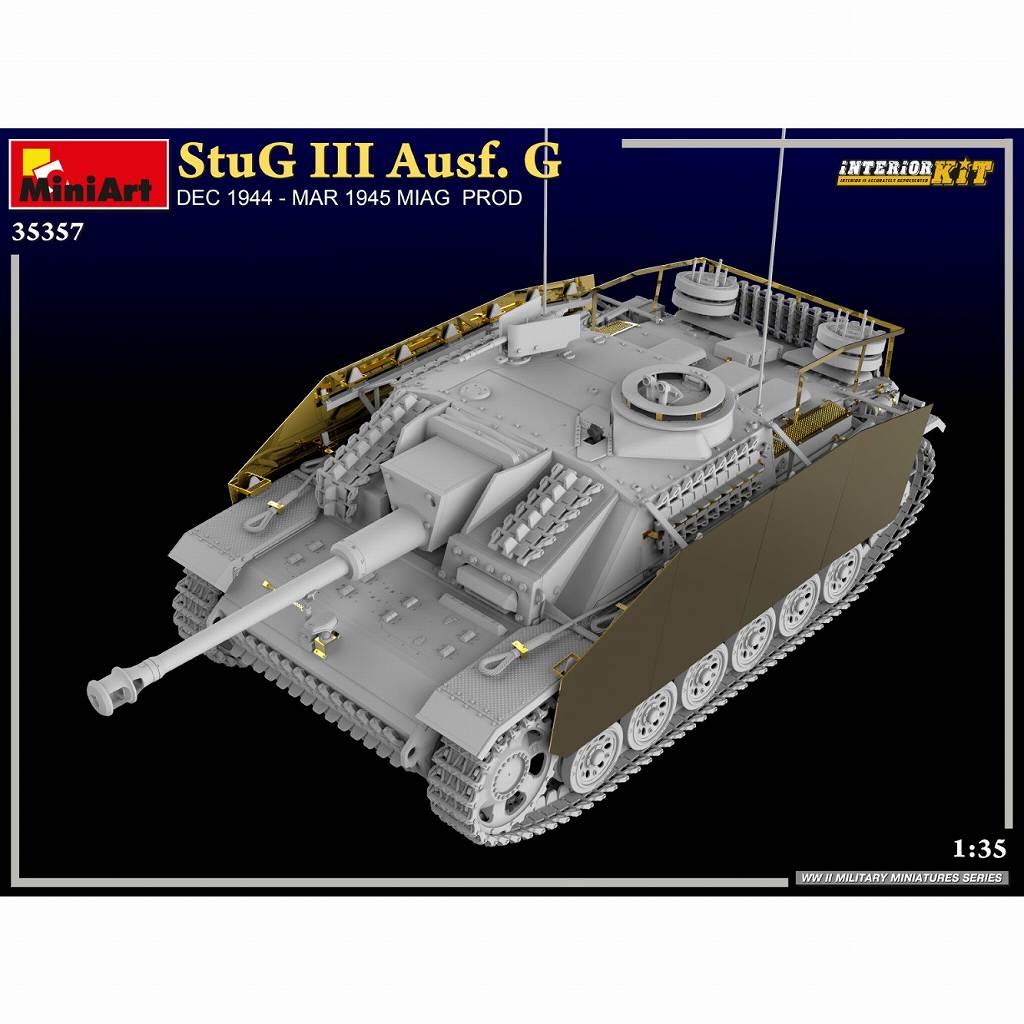35357 III号突撃砲 G型 1944年12月 - 1945年3月 MIAG社製 フル