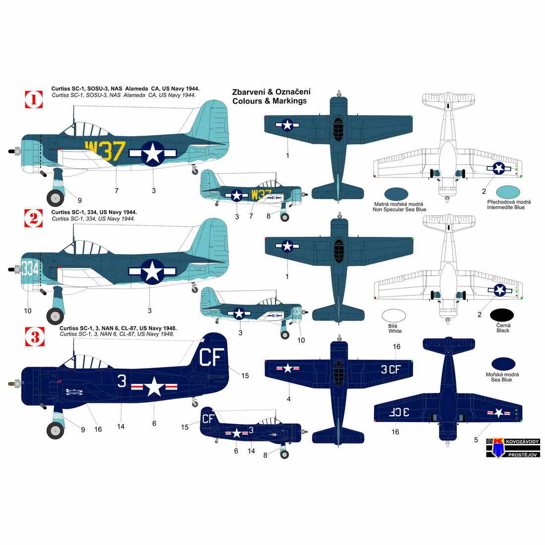 KPM0376 1/72 カーチス SC-1 