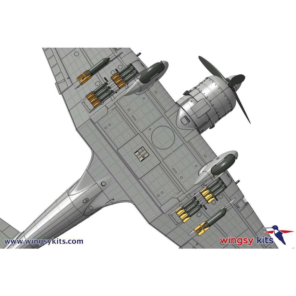 D5-04)日本陸軍 キ51 九九式襲撃機 | ウイングジーキット WINGSY KITS