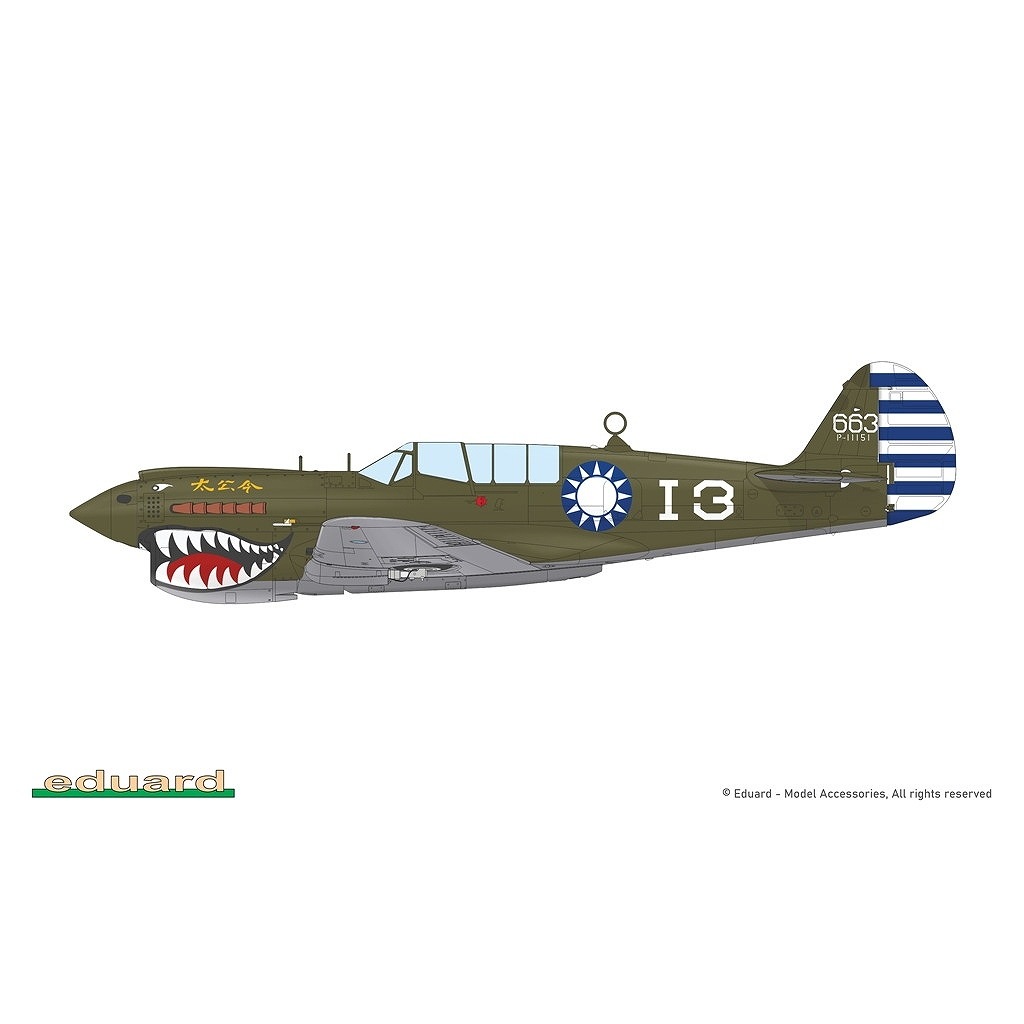 R0025 1/48 �������� P-40N �������ۡ��� �ǥ奢�륳��� ������륯�饹