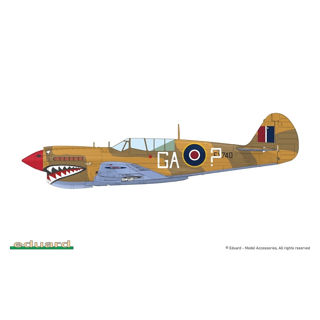 R0025 1/48 �������� P-40N �������ۡ��� �ǥ奢�륳��� ������륯�饹