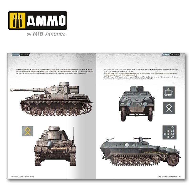 A.MIG-6146 スターリングラード戦の戦闘車輌 独ソ両軍の迷彩塗装
