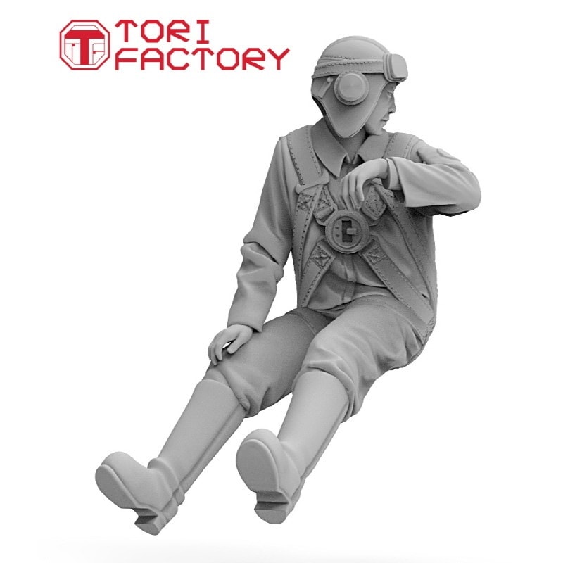 MF-36B 1/48 WWII 日本海軍パイロットと見送る女性 | トリ