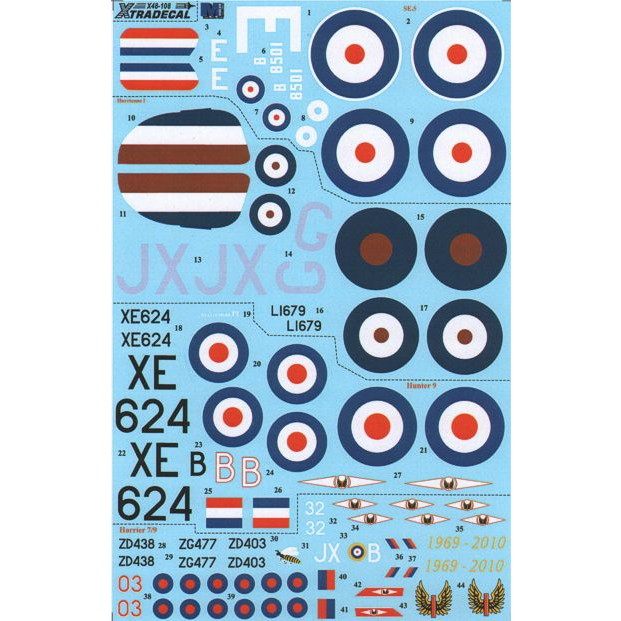X48108 RFC/RAF 1 �������ɥ��� 100��ǯ SE.5a to �ϥꥢ�� GR.9