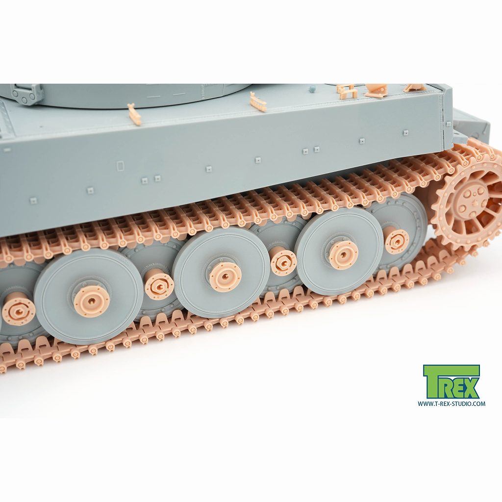 TR35163 1/35 WWII ドイツ タイガーI重戦車初期型用 鉄道輸送時転輪