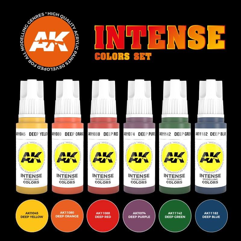 AK11612 インテンスカラーズ6色セット 【AKアクリル3G (サード