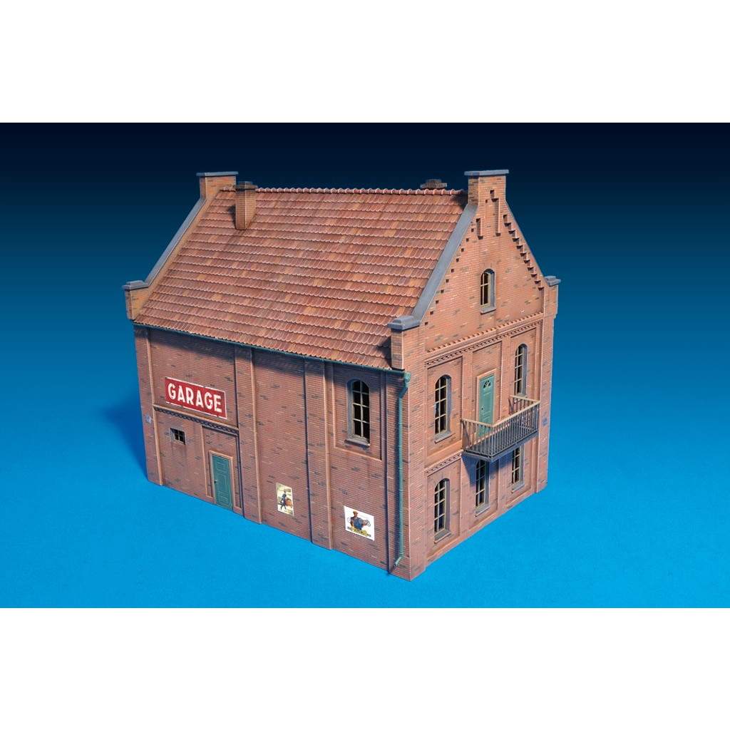 72031 ガレ－ジのある建物（マルチカラ－キット/5色) | ミニ