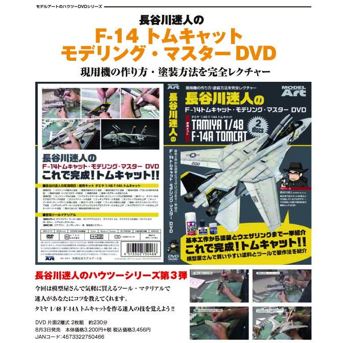 長谷川迷人のF-14 トムキャット・モデリング・マスターDVD | モデル