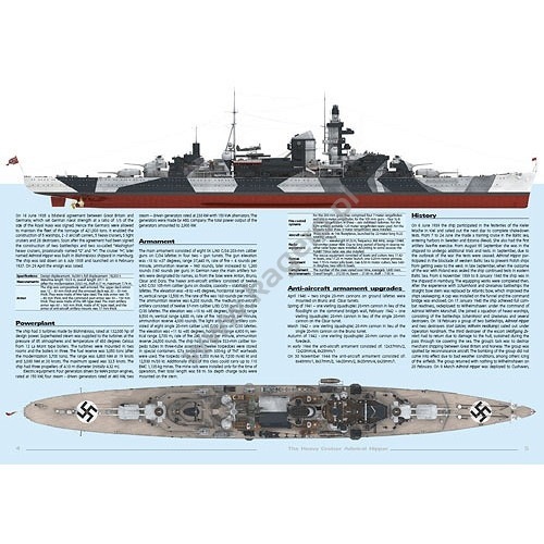 SUPER DRAWINGS IN 3D 16032 Žδ ɥߥ롦ҥåѡ Admiral Hipper