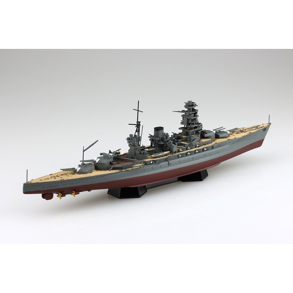 新製品】日本海軍 戦艦 陸奥1942(金属砲身付き) | アオシマ | 艦船,第