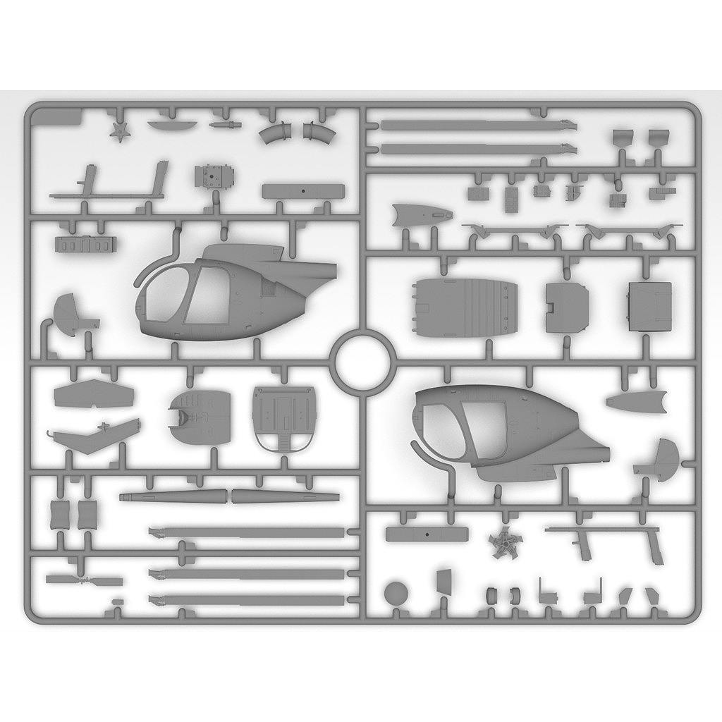 48369 MH-6J リトルバード アメリカ特殊部隊ヘリコプター | ICM
