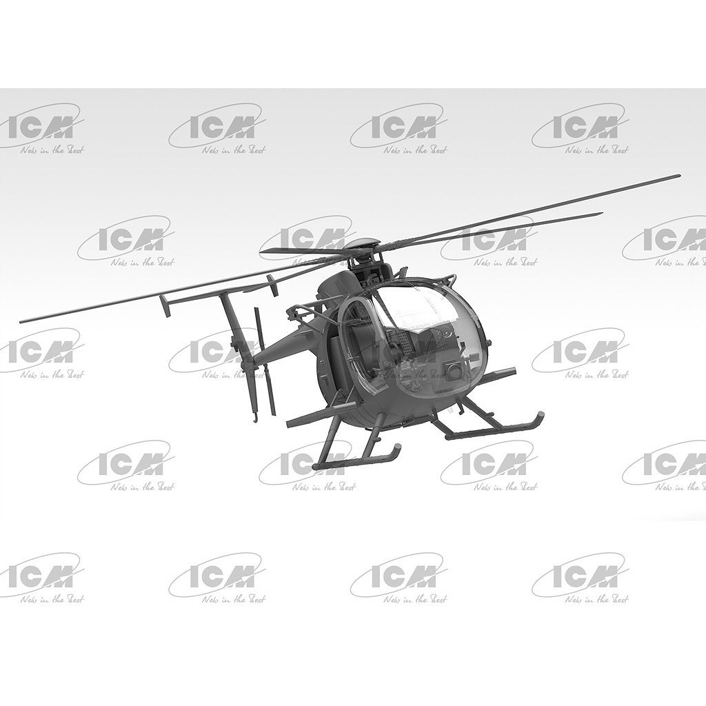 48369 MH-6J リトルバード アメリカ特殊部隊ヘリコプター | ICM