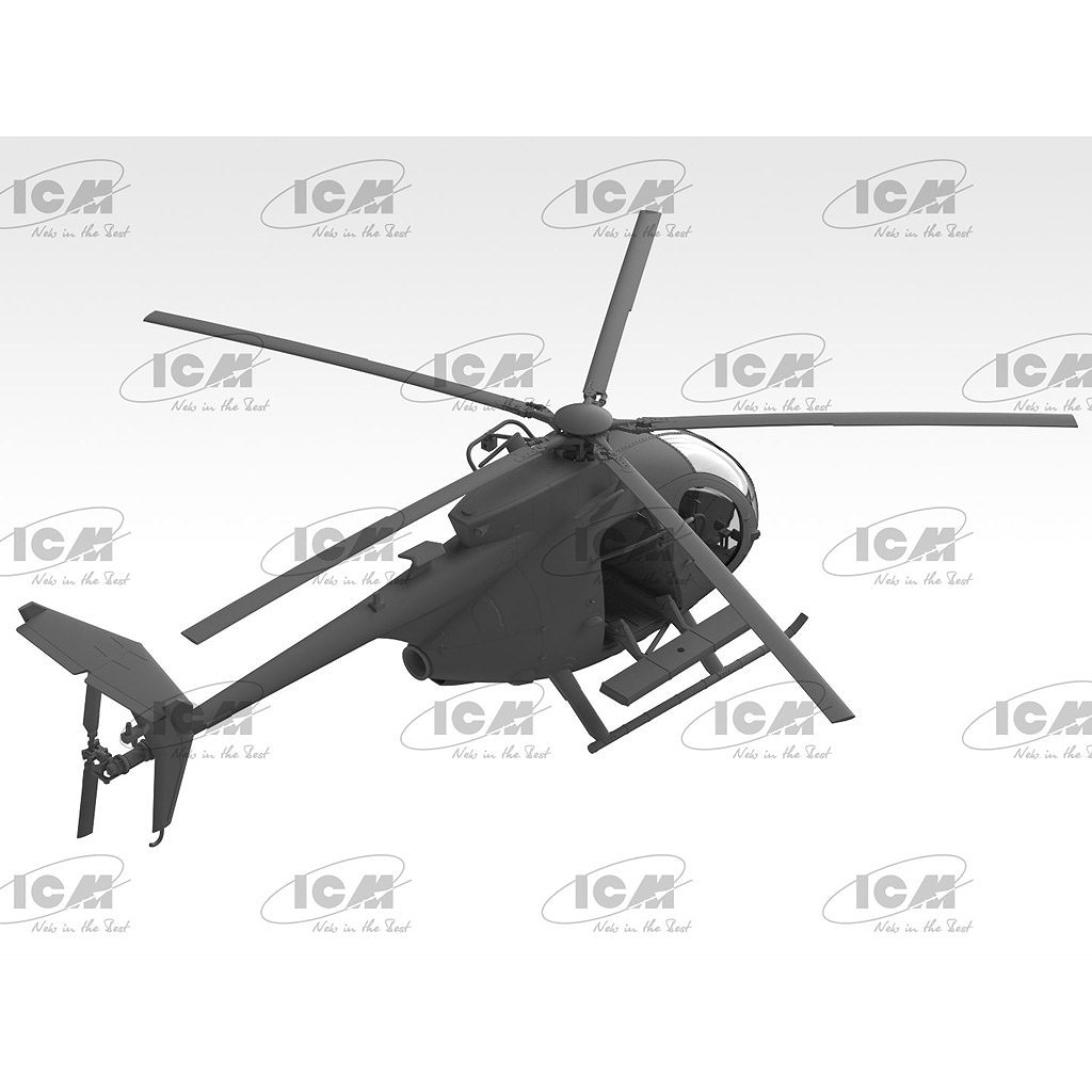 48369 MH-6J リトルバード アメリカ特殊部隊ヘリコプター | ICM
