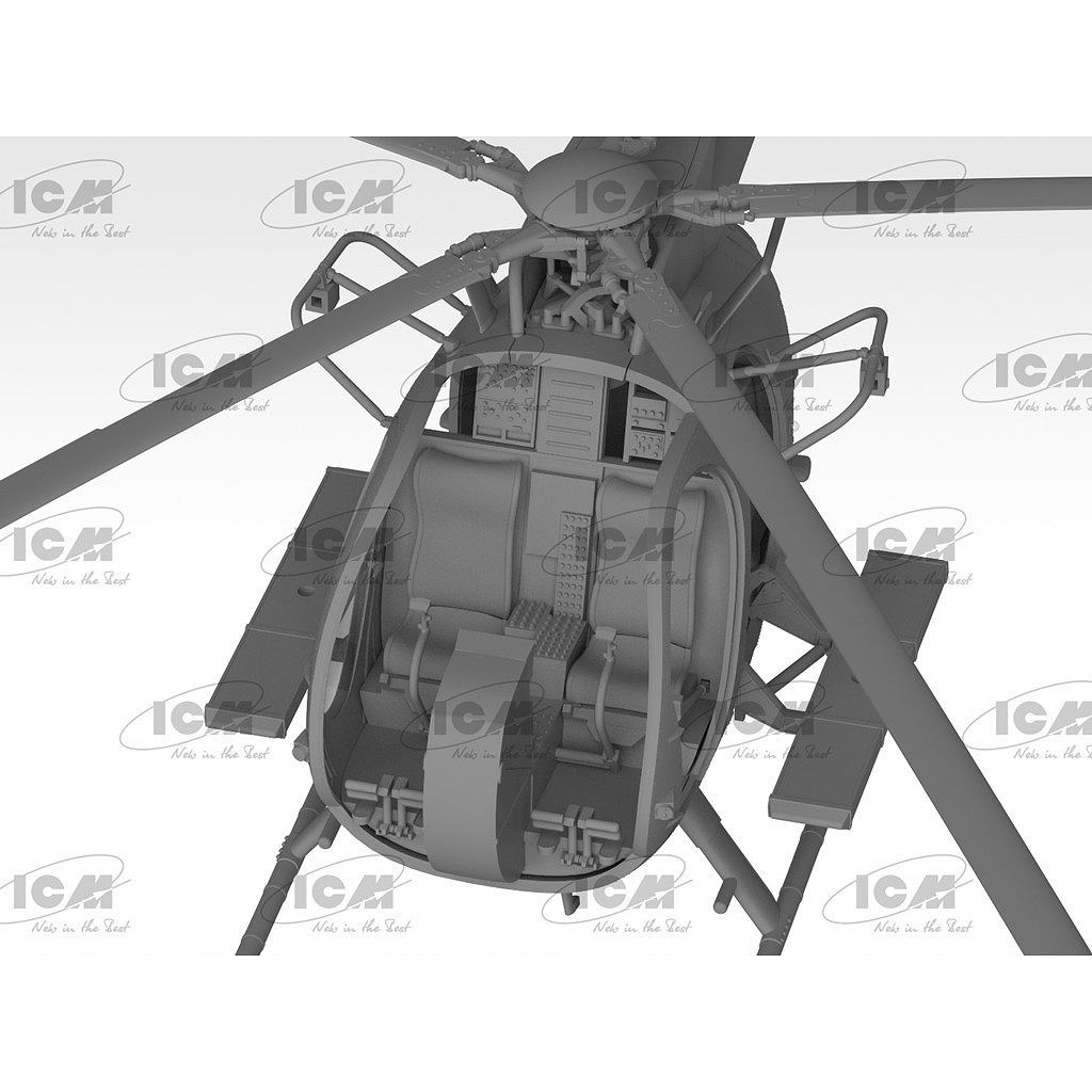 新製品】48369 MH-6J リトルバード アメリカ特殊部隊ヘリコプター