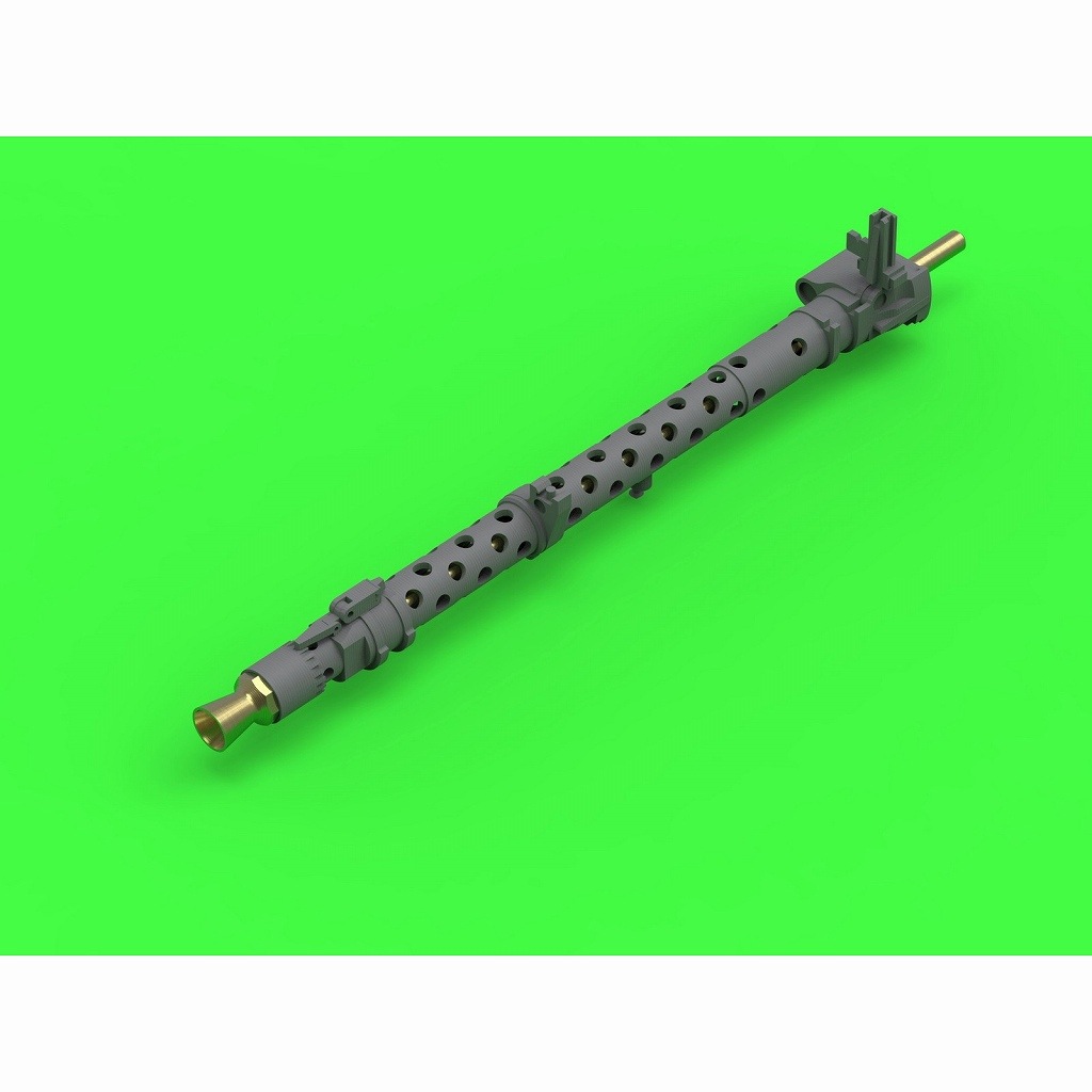 GM35-049 1/35 WWII ドイツ 7.92mm MG34機関銃銃身 放熱口付